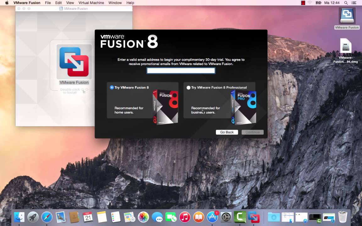 free vmware fusion download for mac